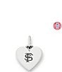 James Avery Collegiate Small Heart Charm - Image 5