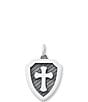 James Avery Cross and Shield Charm - Image 1