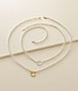 James Avery Cultured Pearl Changeable Sterling Silver Charm Holder Short Pendant Necklace, Color:Sterling Silver - Image 5