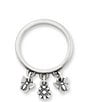 James Avery Daisy and Butterflies Dangle Band Ring - Image 1
