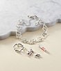 James Avery Dancin' Boots Western Sterling Silver Charm Bracelet - Image 2