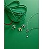 James Avery Delicate Bow and Heart Lariat Necklace, Color:Sterling Silver - Image 6