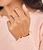 James Avery Delicate Heart Crown Stacker Ring - Image 2