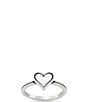 James Avery Delicate Heart Initial Ring - Image 5