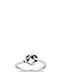 James Avery Delicate Heart Knot Ring - Image 1