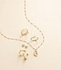 Color:14K Gold - Image 3 - Delicate Pave Diamond 14K Gold Heart Stud Earrings