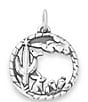 James Avery Desert Landscape Charm, Color:Sterling Silver - Image 1
