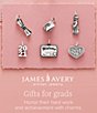 James Avery Diploma Graduation Charm, Color:Silver - Image 3