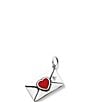 James Avery Enamel and Sterling Silver Love Letter Heart Charm - Image 2