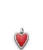 James Avery Enamel Heart Charm - Image 1