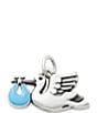 James Avery Enamel Blue Special Delivery Charm, Color:Sterling Blue - Image 1