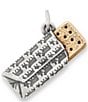James Avery Enamel Bluebell Ice Cream Sandwich Novelty Charm, Color:Sterling Bronze - Image 2