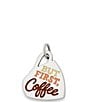 James Avery Enamel But First, Coffee Charm - Image 1