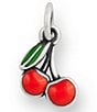 James Avery Enamel Cherries Charm - Image 1