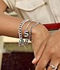 James Avery Enamel Consuela Floral Initial Charm - Image 5