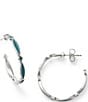 James Avery Enamel Cordoba Hoop Ear Posts - Image 3
