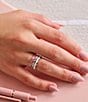 James Avery Enamel Cordoba Stacker Ring, Color:Sterling Pink - Image 3