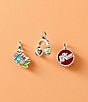 Color:Sterling Silver - Image 2 - Enamel Dr Pepper Bottle Cap Charm