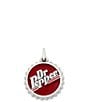 James Avery Enamel Dr Pepper Bottle Cap Novelty Charm - Image 1