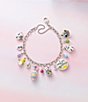 Color:Sterling Multicolor - Image 2 - Enamel Easter Basket Charm