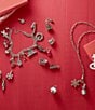James Avery Enamel Family Christmas Tree Charm, Color:Sterling Red - Image 3