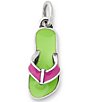 James Avery Enamel Flip-Flop Charm - Image 1