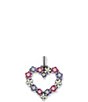 James Avery Enamel Floral Heart Wreath Charm - Image 1