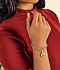 James Avery Enamel Gingerbread House Charm, Color:Sterling Silver - Image 3