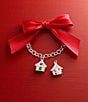 James Avery Enamel Gingerbread House Charm, Color:Sterling Silver - Image 8