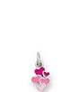 James Avery Enamel Lots Of Love Gathered Hearts Charm - Image 1