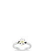 James Avery Enamel Yellow Floral Band Ring - Image 1