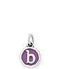 James Avery Enamel Purple Initial Charm - Image 2
