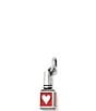 James Avery Enamel Red Nail Heart Polish Charm - Image 1