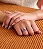 James Avery Enamel Scalloped Stacked Ring - Image 2