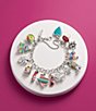 Color:Sterling Multi - Image 3 - Enamel Taco Truck Charm