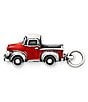 Color:Red - Image 1 - Enamel Vintage Truck Charm