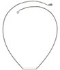 James Avery Engravable Horizon Collar Necklace, Color:Sterling Silver - Image 1