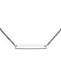James Avery Engravable Horizon Collar Necklace, Color:Sterling Silver - Image 2