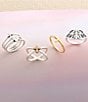 James Avery Faith & Love Heart Cross Ring Set - Image 3