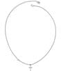 James Avery Faith And Love Necklace, Color:Sterling Silver - Image 1