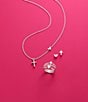 James Avery Faith And Love Necklace, Color:Sterling Silver - Image 4
