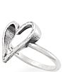 Color:Sterling Silver - Image 2 - Fearless Heart Ring