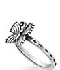 Color:Sterling Silver - Image 2 - Festival Butterfly Ring