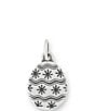 James Avery Floral Easter Egg Charm - Image 1