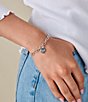 James Avery Flowered Heart Charm - Image 3