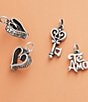 Color:Sterling Silver - Image 4 - #double;Forever and Always#double; Heart Charm