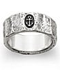 Color:Sterling Silver - Image 2 - Forged Faith, Hope & Love Band