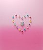 James Avery Full of Love Enamel Heart Charm, Color:Sterling Silver - Image 3