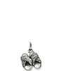 James Avery Fuzzy Slippers Sterling Silver Charm - Image 1