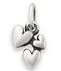 Color:Sterling Silver - Image 1 - Gathered Hearts Charm